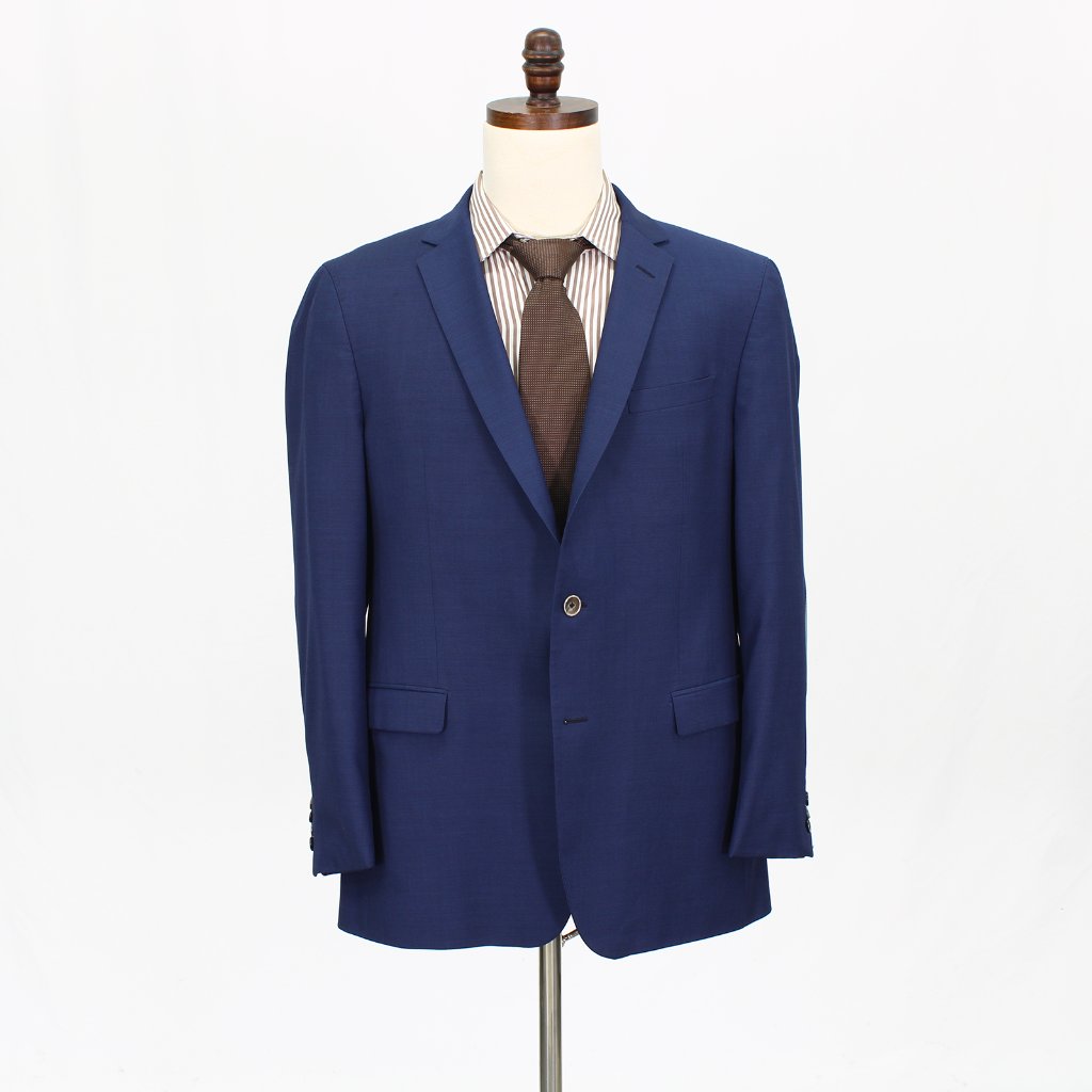 Men's Navy Blue Sport Coat Blazer - Classic Tailored Styling